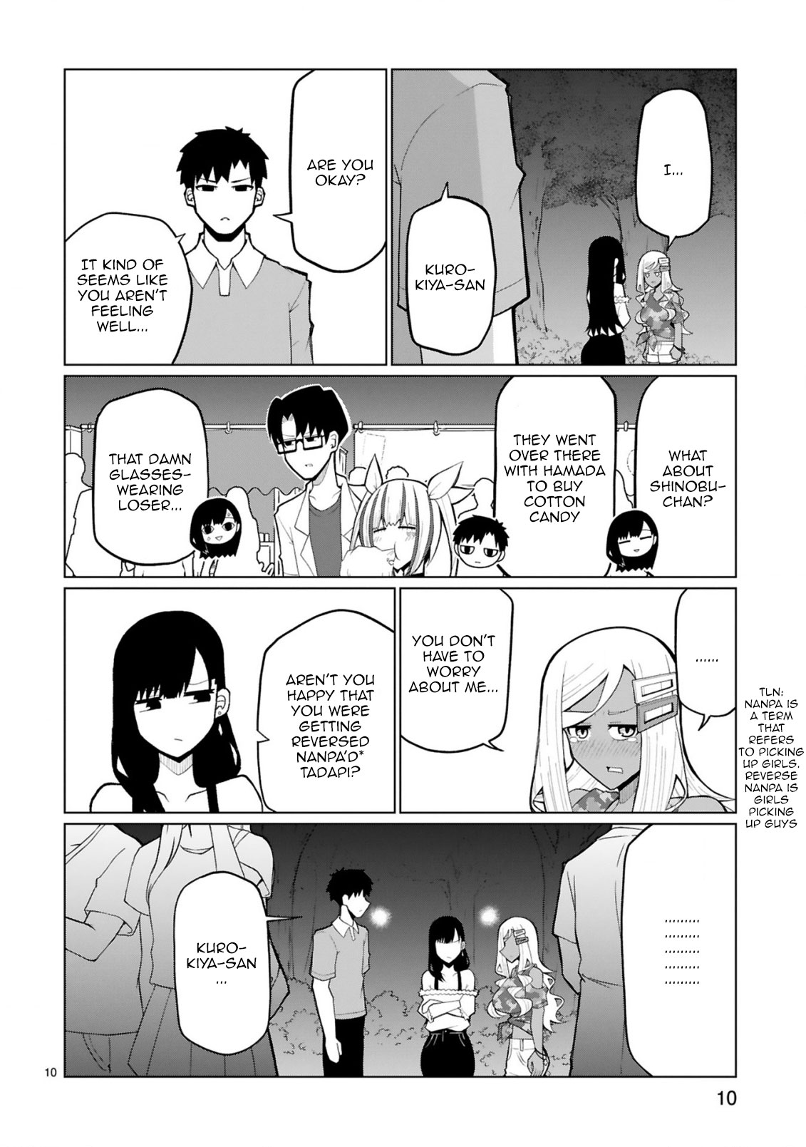 Tedama ni Toritai Kurokiya-san Chapter 24 page 10 - Chapter 24: I want to go to a Festival (Part 2)