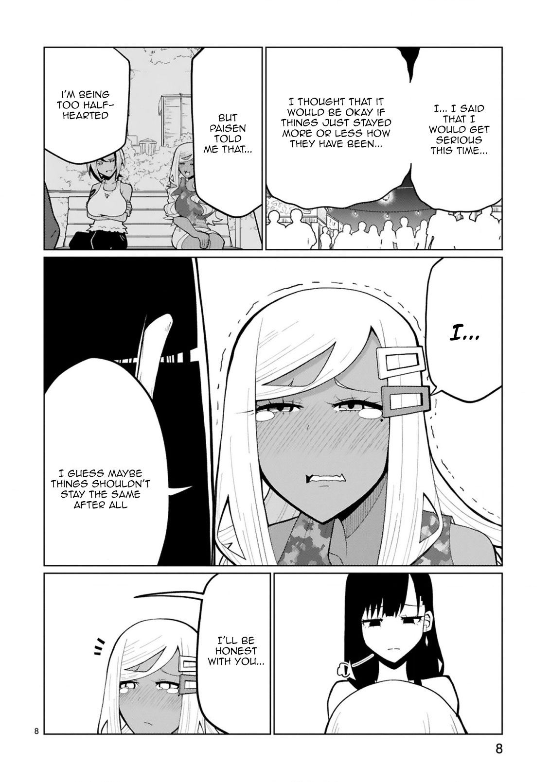 Tedama ni Toritai Kurokiya-san Chapter 24 page 8 - Chapter 24: I want to go to a Festival (Part 2)