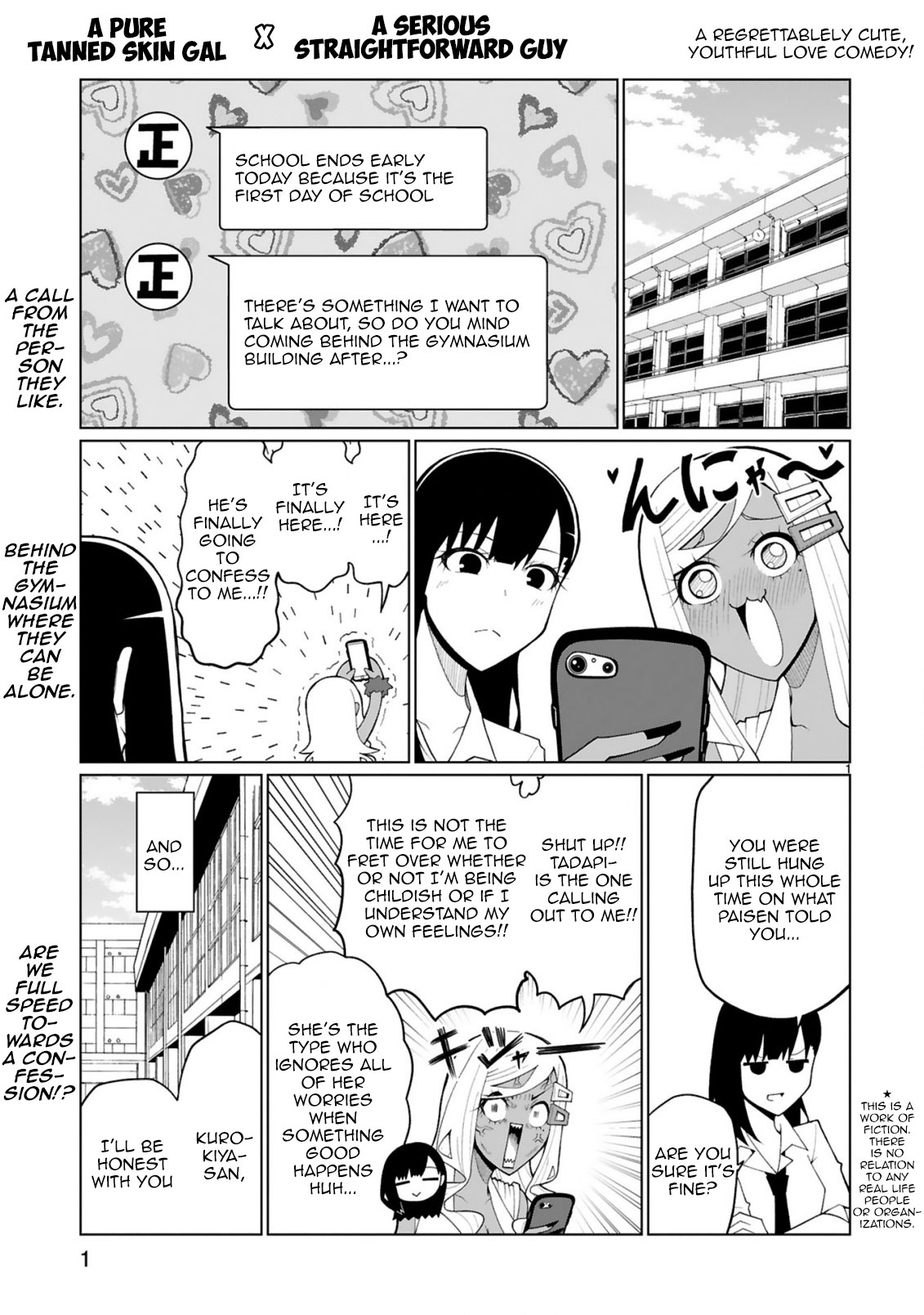 Tedama ni Toritai Kurokiya-san Chapter 25 page 1 - Chapter 25: I want to Train
