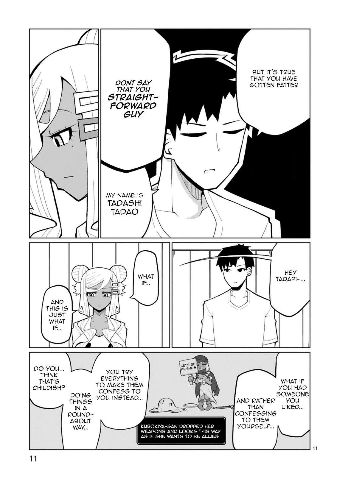 Tedama ni Toritai Kurokiya-san Chapter 25 page 11 - Chapter 25: I want to Train