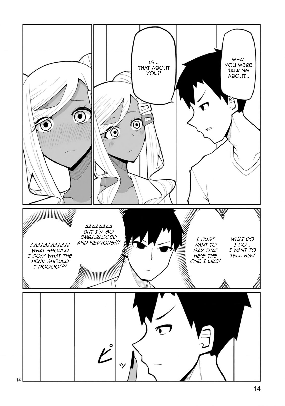 Tedama ni Toritai Kurokiya-san Chapter 25 page 14 - Chapter 25: I want to Train