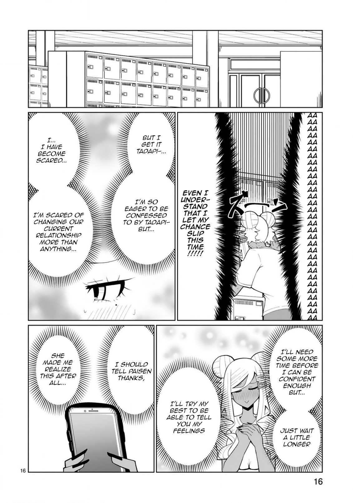 Tedama ni Toritai Kurokiya-san Chapter 25 page 16 - Chapter 25: I want to Train