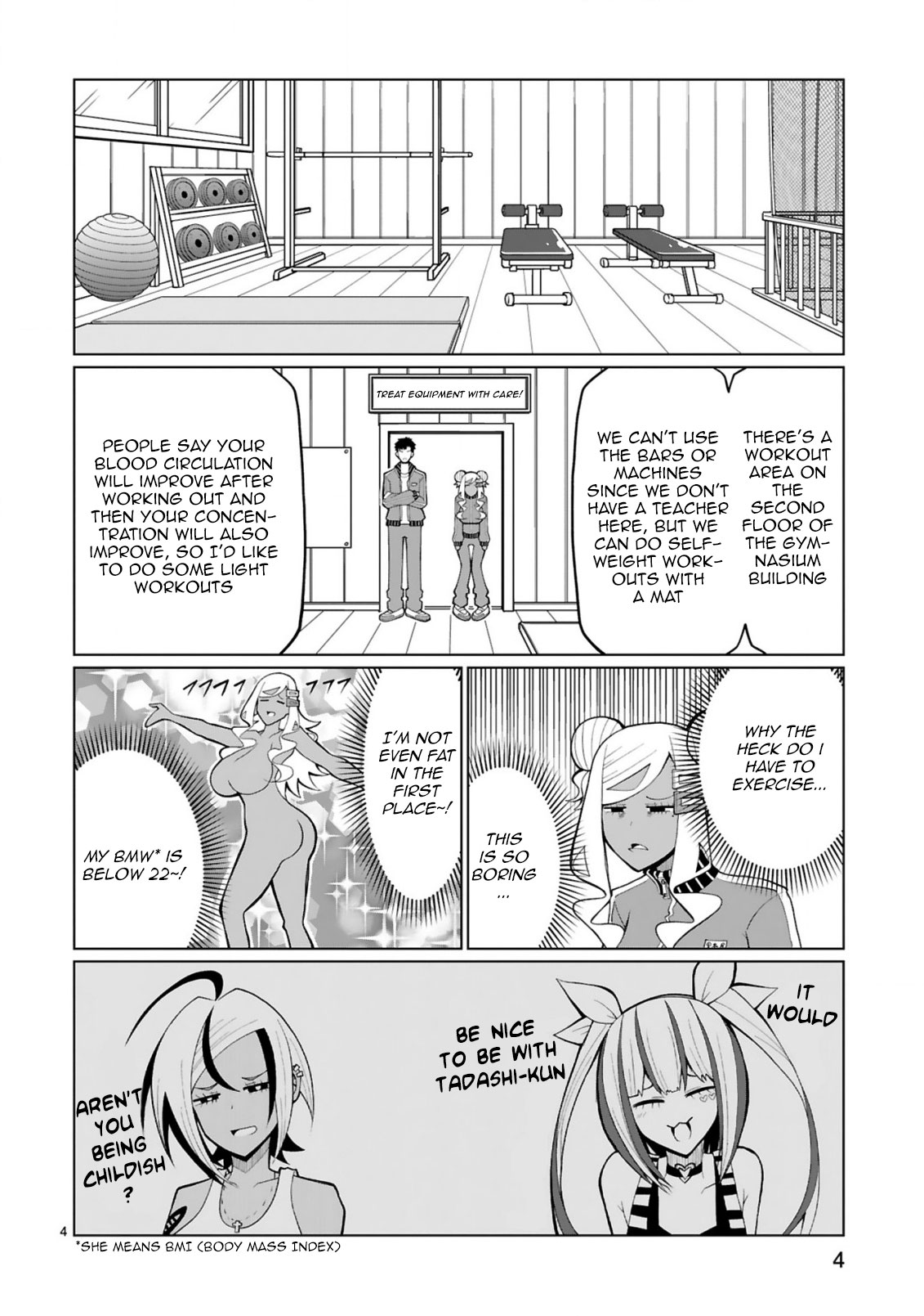 Tedama ni Toritai Kurokiya-san Chapter 25 page 4 - Chapter 25: I want to Train