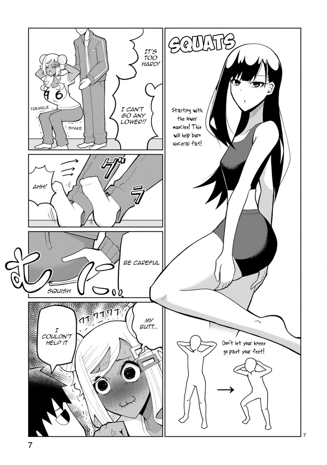 Tedama ni Toritai Kurokiya-san Chapter 25 page 7 - Chapter 25: I want to Train