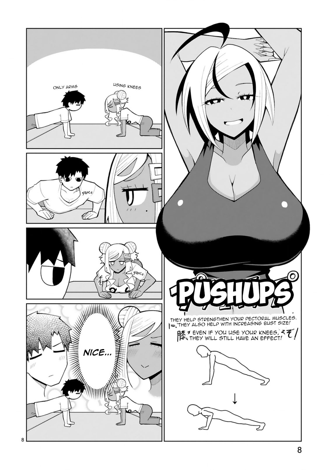 Tedama ni Toritai Kurokiya-san Chapter 25 page 8 - Chapter 25: I want to Train