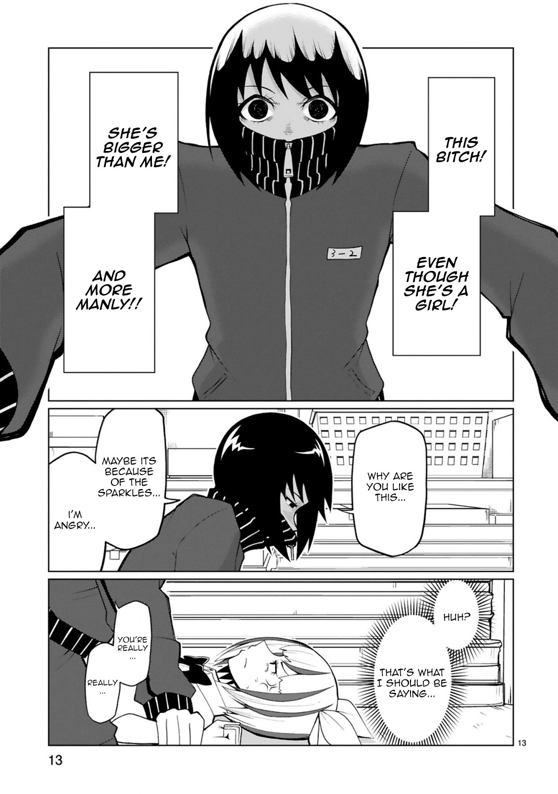 Tedama ni Toritai Kurokiya-san Chapter 26 page 13 - Chapter 26: I don't like it
