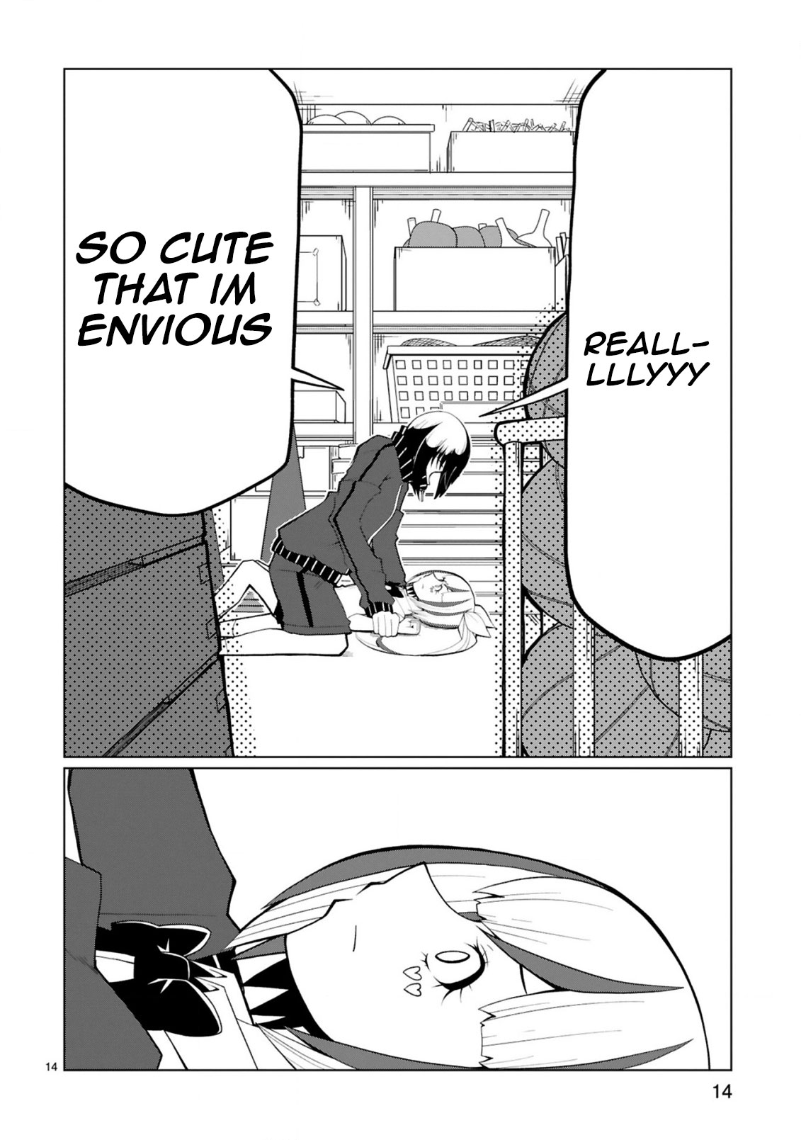 Tedama ni Toritai Kurokiya-san Chapter 26 page 14 - Chapter 26: I don't like it