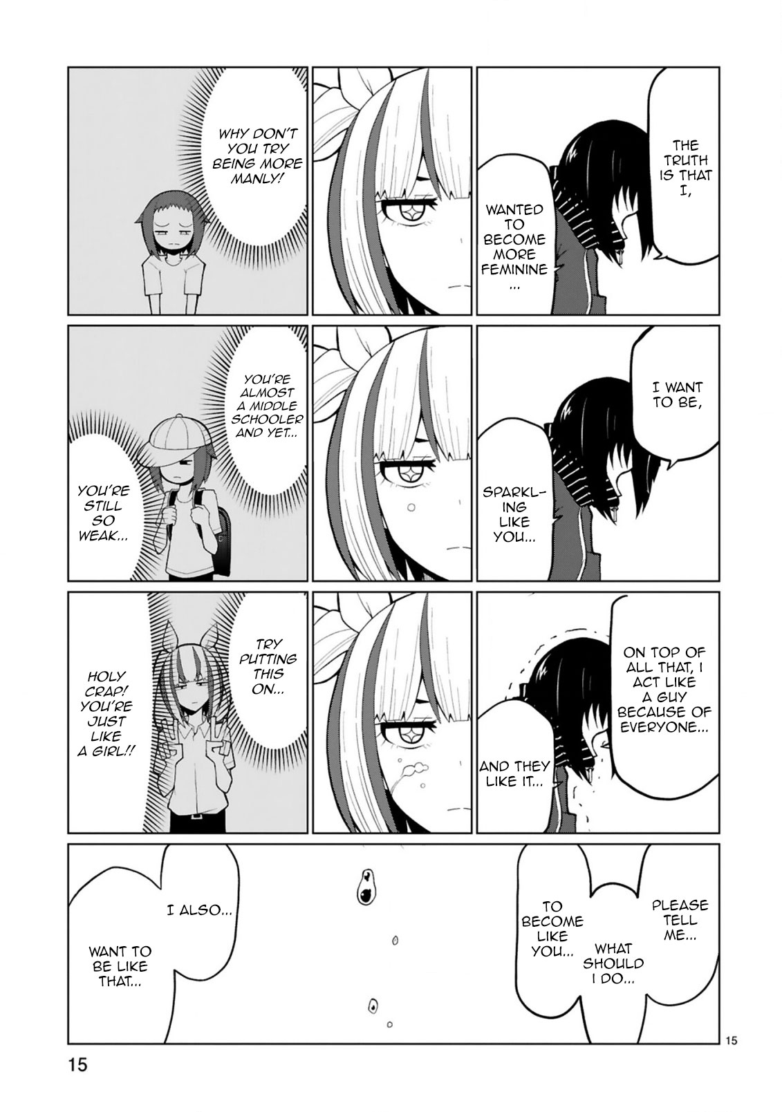 Tedama ni Toritai Kurokiya-san Chapter 26 page 15 - Chapter 26: I don't like it