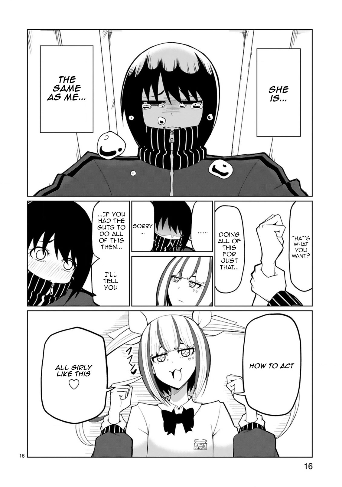 Tedama ni Toritai Kurokiya-san Chapter 26 page 16 - Chapter 26: I don't like it