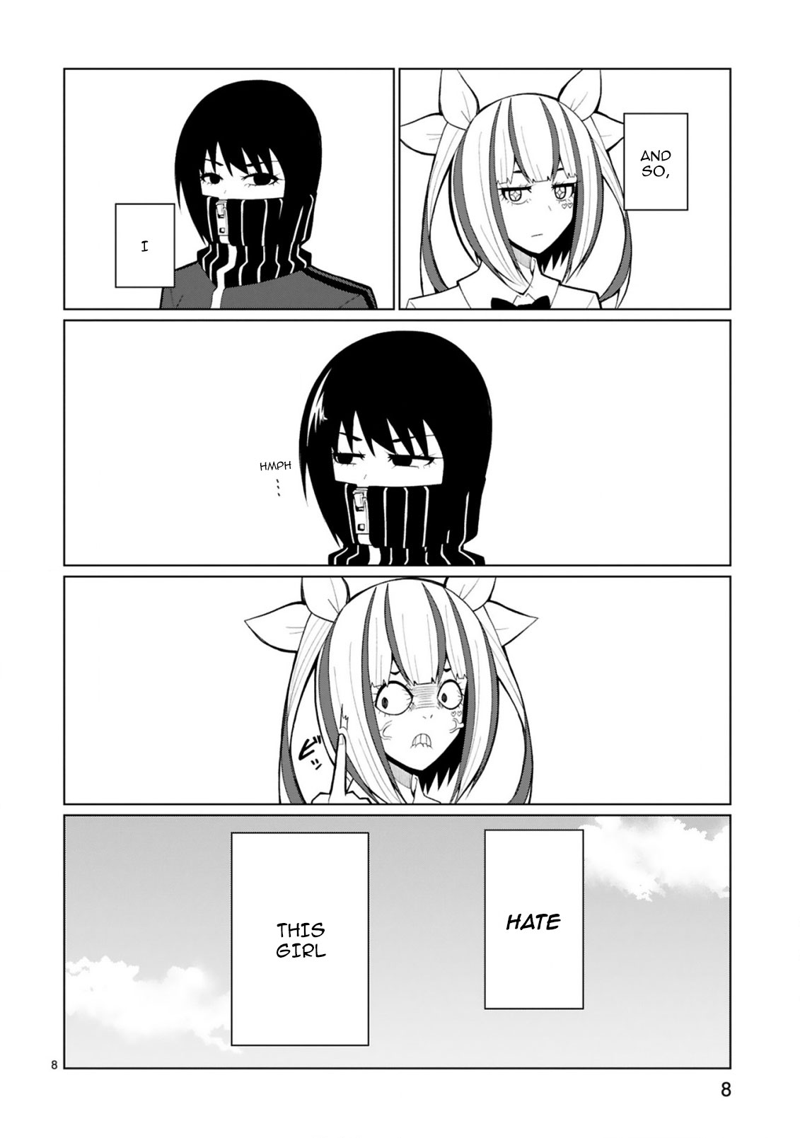 Tedama ni Toritai Kurokiya-san Chapter 26 page 8 - Chapter 26: I don't like it