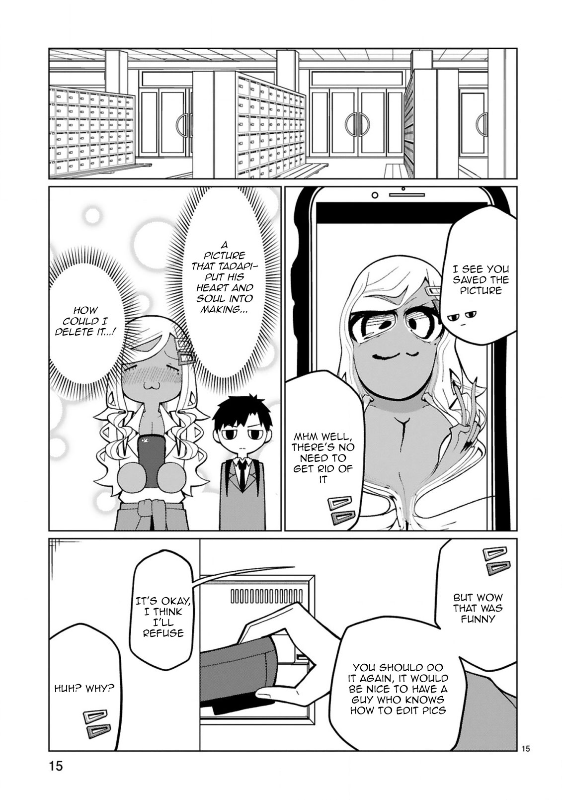 Tedama ni Toritai Kurokiya-san Chapter 27 page 15 - Chapter 27: I Want to Edit