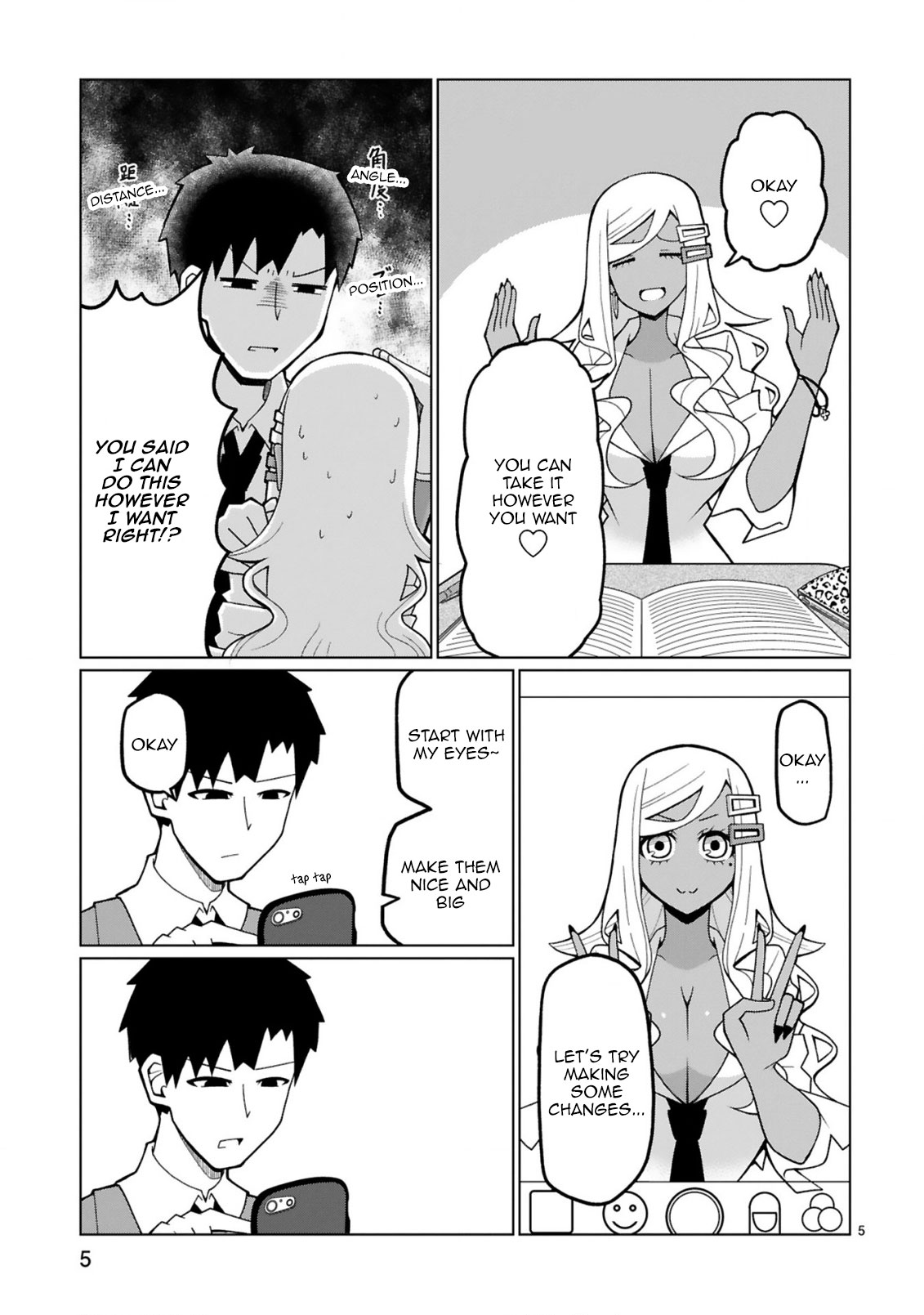 Tedama ni Toritai Kurokiya-san Chapter 27 page 5 - Chapter 27: I Want to Edit