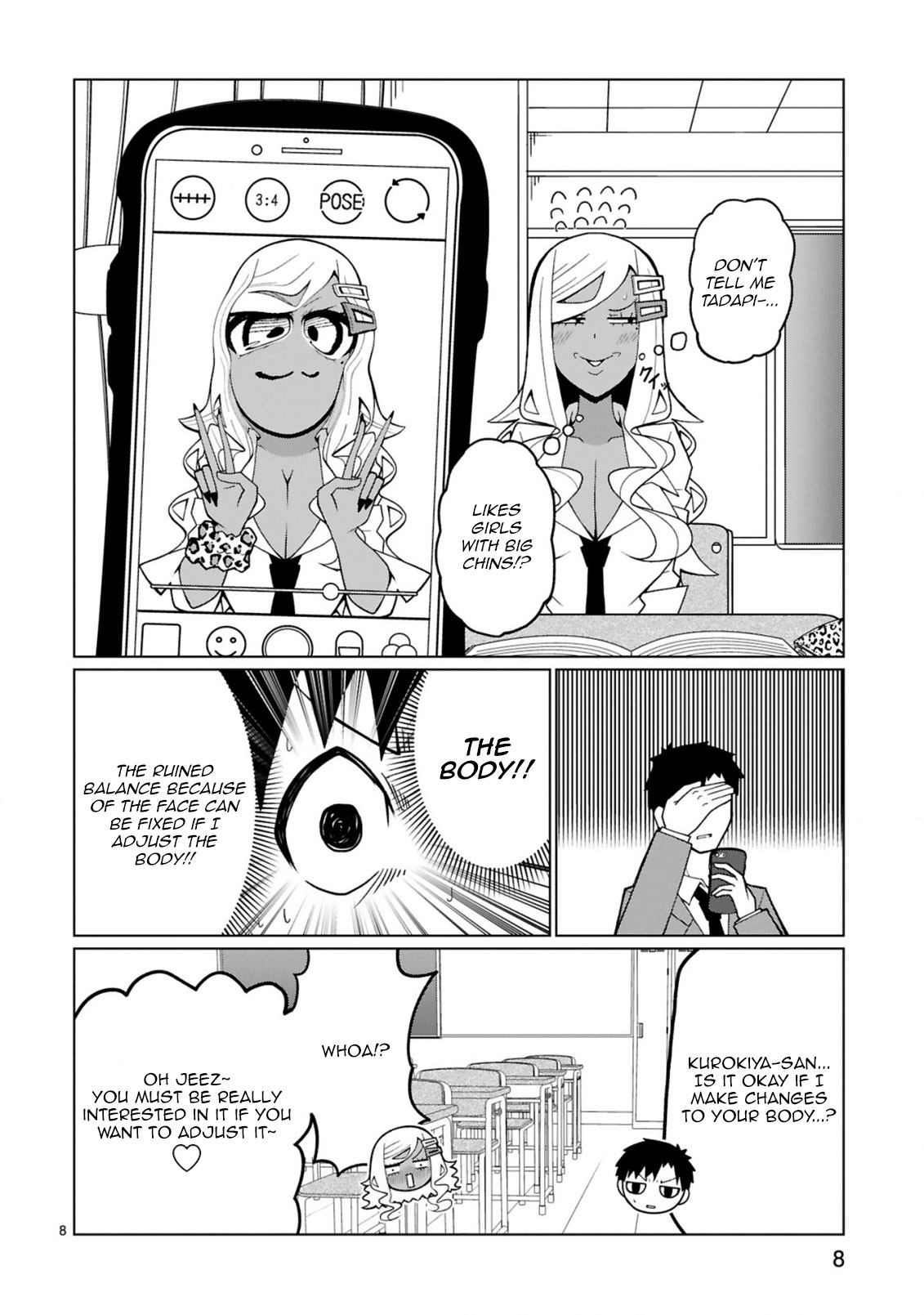 Tedama ni Toritai Kurokiya-san Chapter 27 page 8 - Chapter 27: I Want to Edit