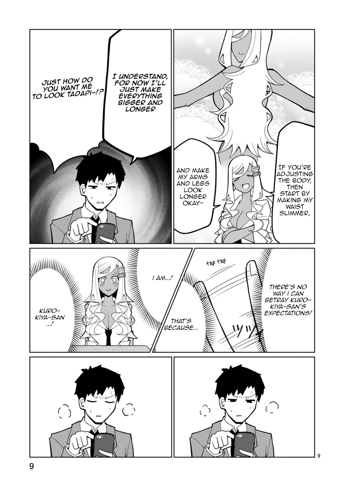 Tedama ni Toritai Kurokiya-san Chapter 27 page 9 - Chapter 27: I Want to Edit
