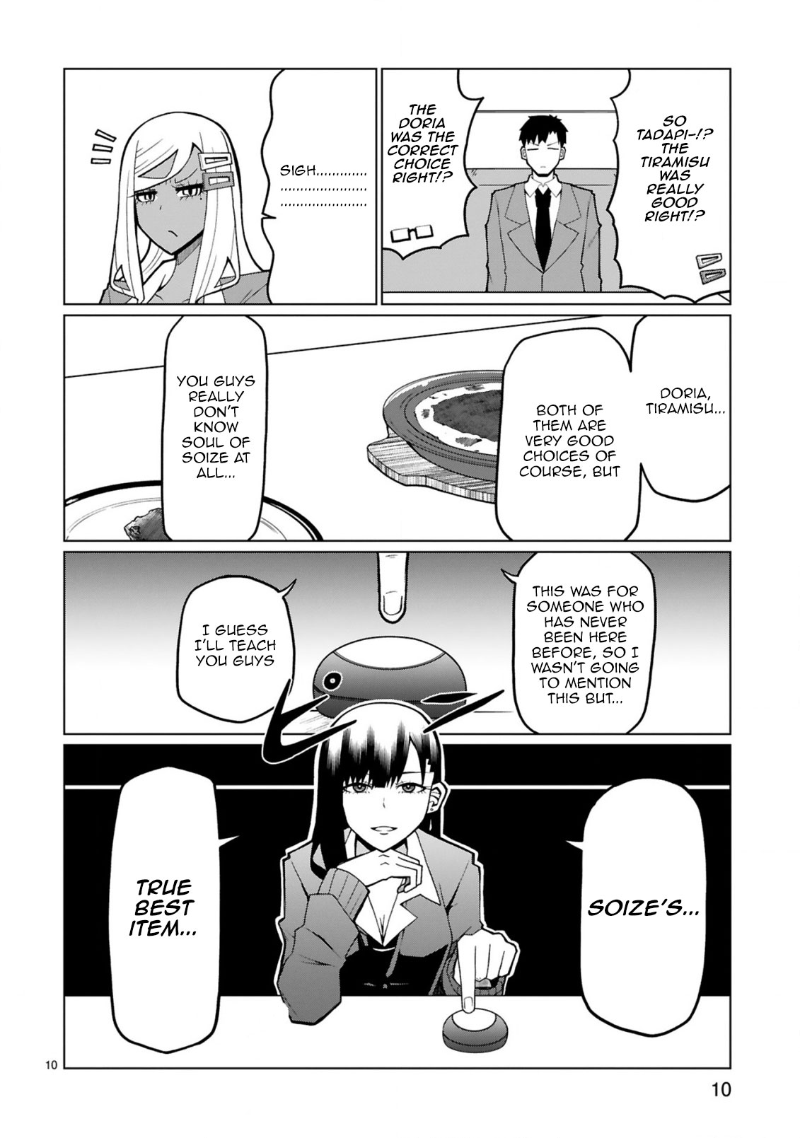 Tedama ni Toritai Kurokiya-san Chapter 29 page 10 - Chapter 29: I Want To Go To Soize