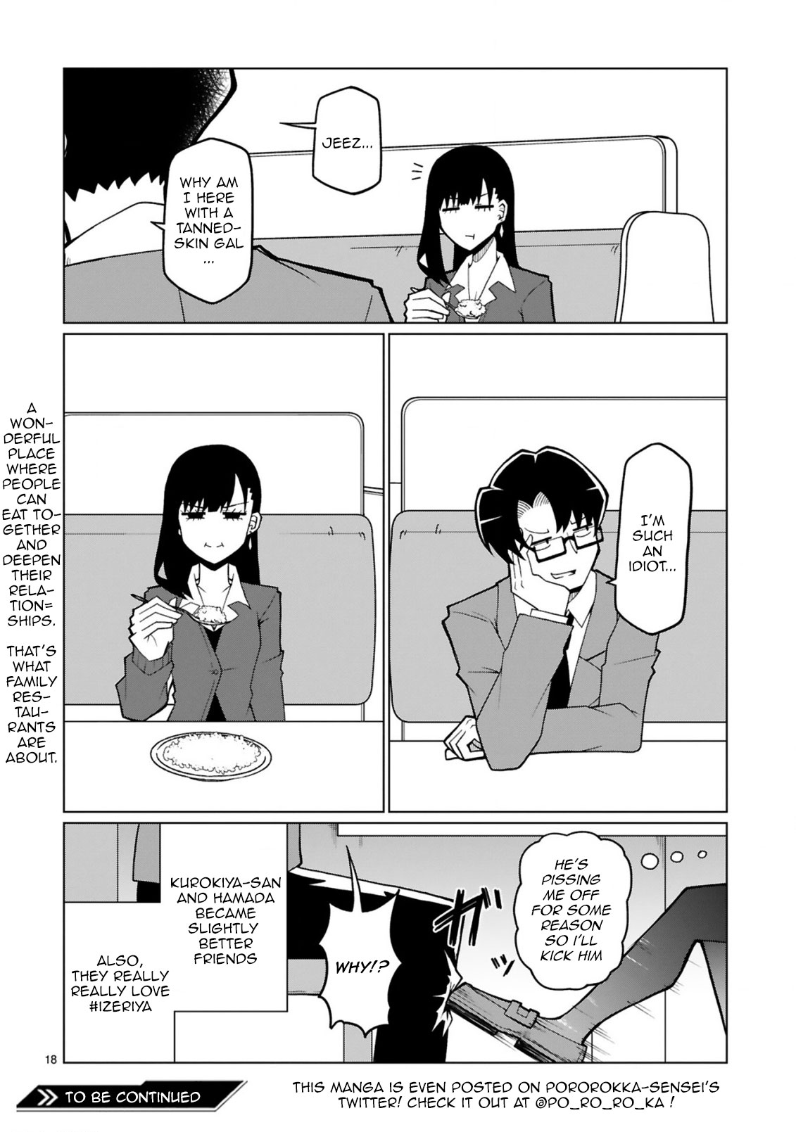 Tedama ni Toritai Kurokiya-san Chapter 29 page 18 - Chapter 29: I Want To Go To Soize