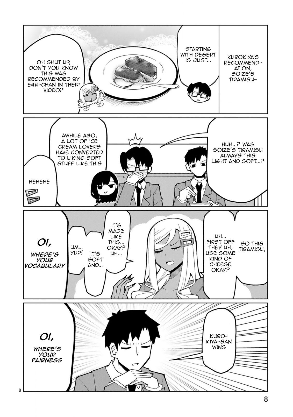 Tedama ni Toritai Kurokiya-san Chapter 29 page 8 - Chapter 29: I Want To Go To Soize