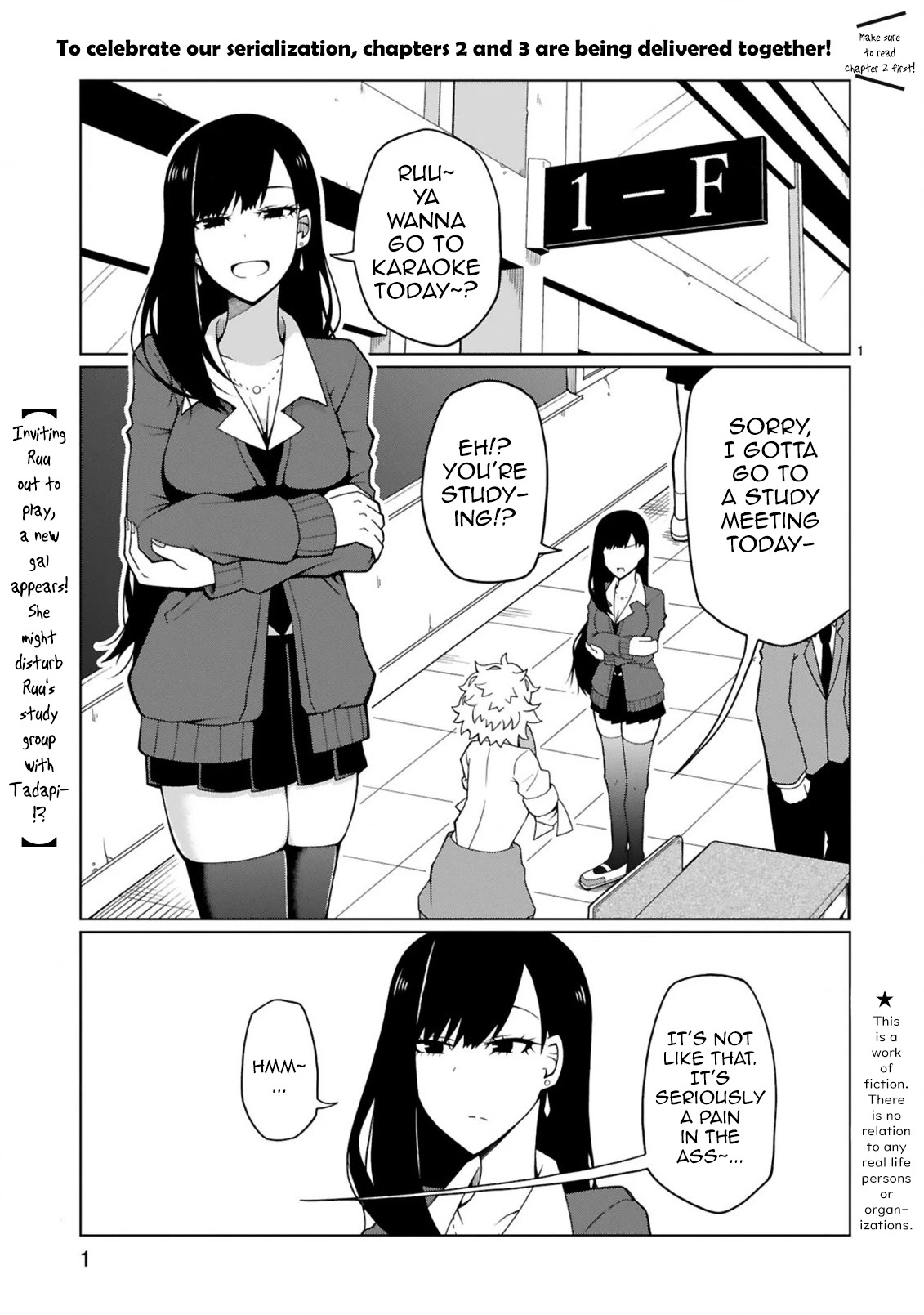 Tedama ni Toritai Kurokiya-san Chapter 3 page 1 - Chapter 3: I want to be chosen