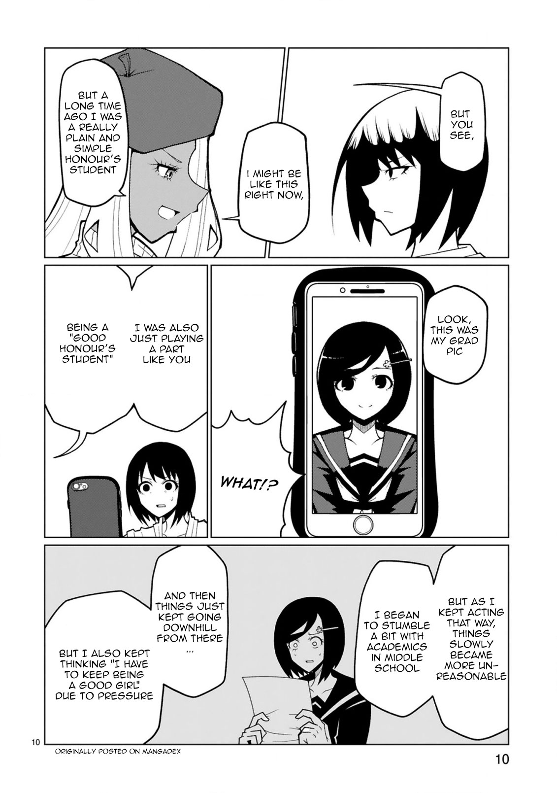 Tedama ni Toritai Kurokiya-san Chapter 30 page 10 - Chapter 30: I want to act like that