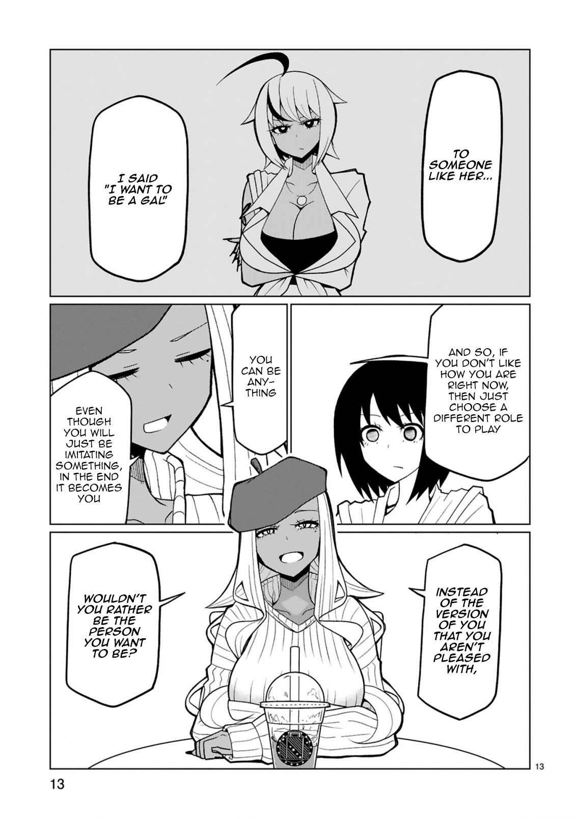 Tedama ni Toritai Kurokiya-san Chapter 30 page 13 - Chapter 30: I want to act like that