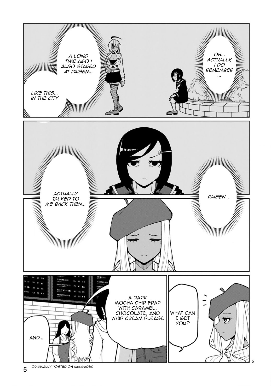 Tedama ni Toritai Kurokiya-san Chapter 30 page 5 - Chapter 30: I want to act like that