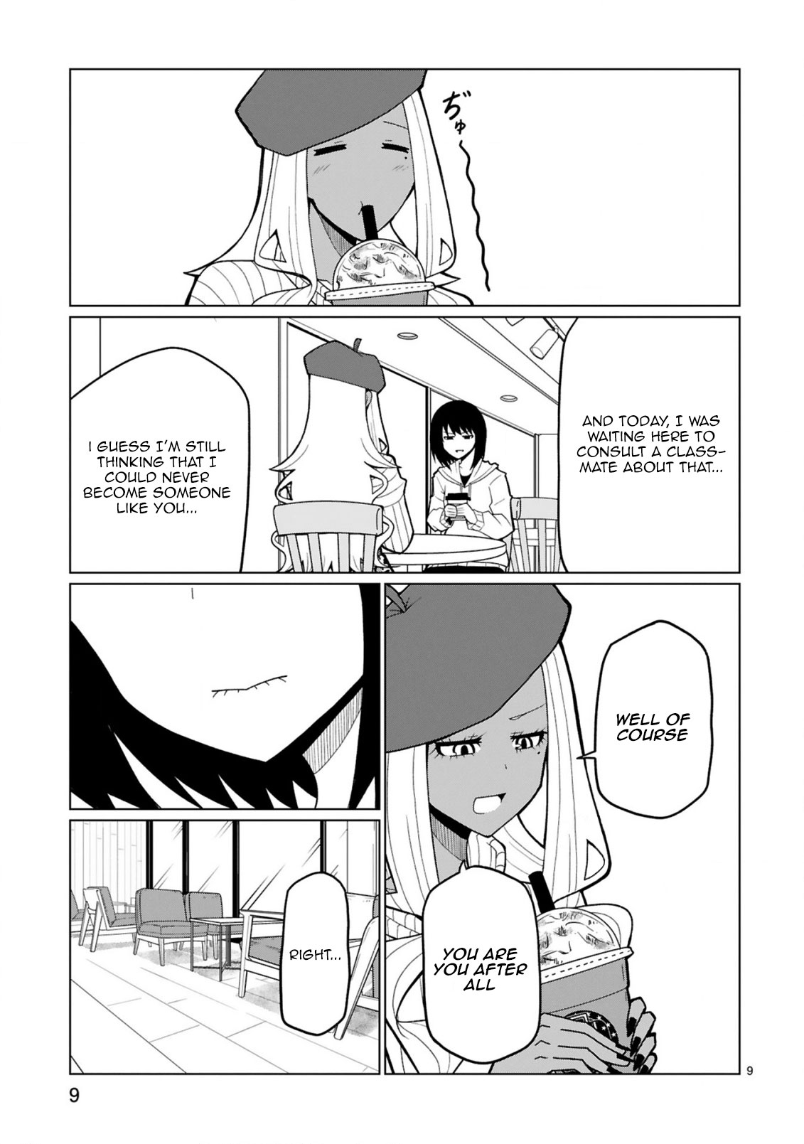 Tedama ni Toritai Kurokiya-san Chapter 30 page 9 - Chapter 30: I want to act like that