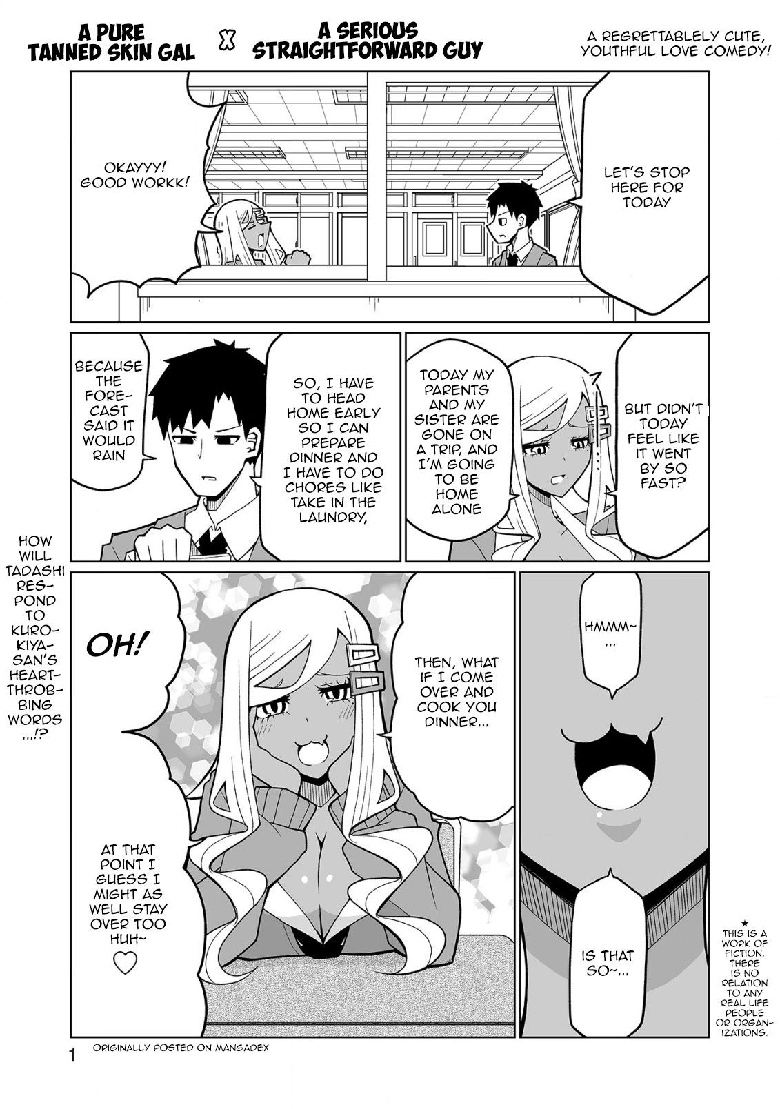 Tedama ni Toritai Kurokiya-san Chapter 31 page 1 - Chapter 31: I want to make curry