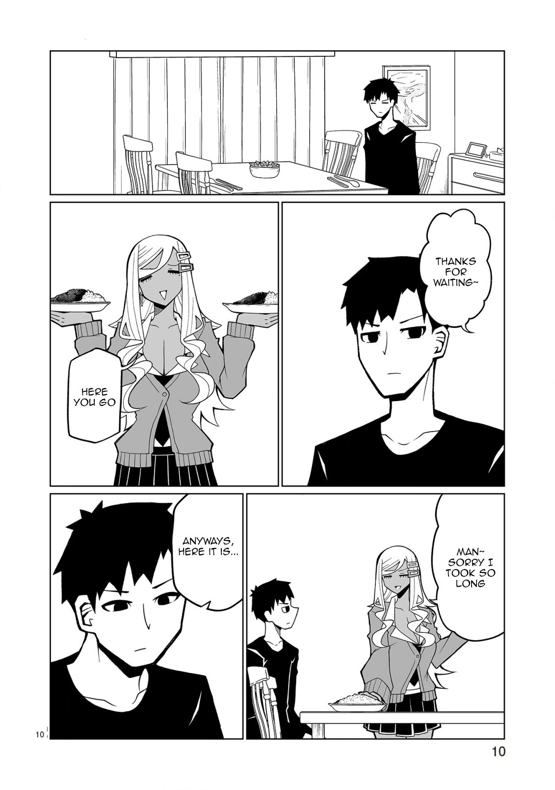 Tedama ni Toritai Kurokiya-san Chapter 31 page 10 - Chapter 31: I want to make curry