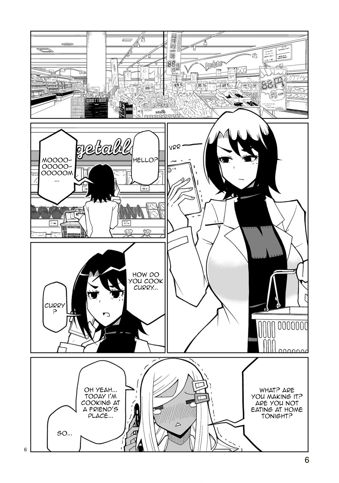 Tedama ni Toritai Kurokiya-san Chapter 31 page 6 - Chapter 31: I want to make curry