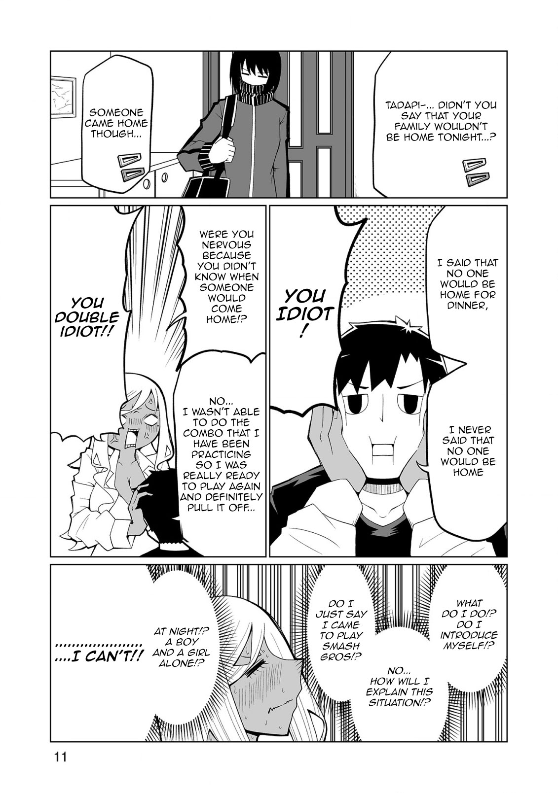 Tedama ni Toritai Kurokiya-san Chapter 32 page 11 - Chapter 32: I want to stay over