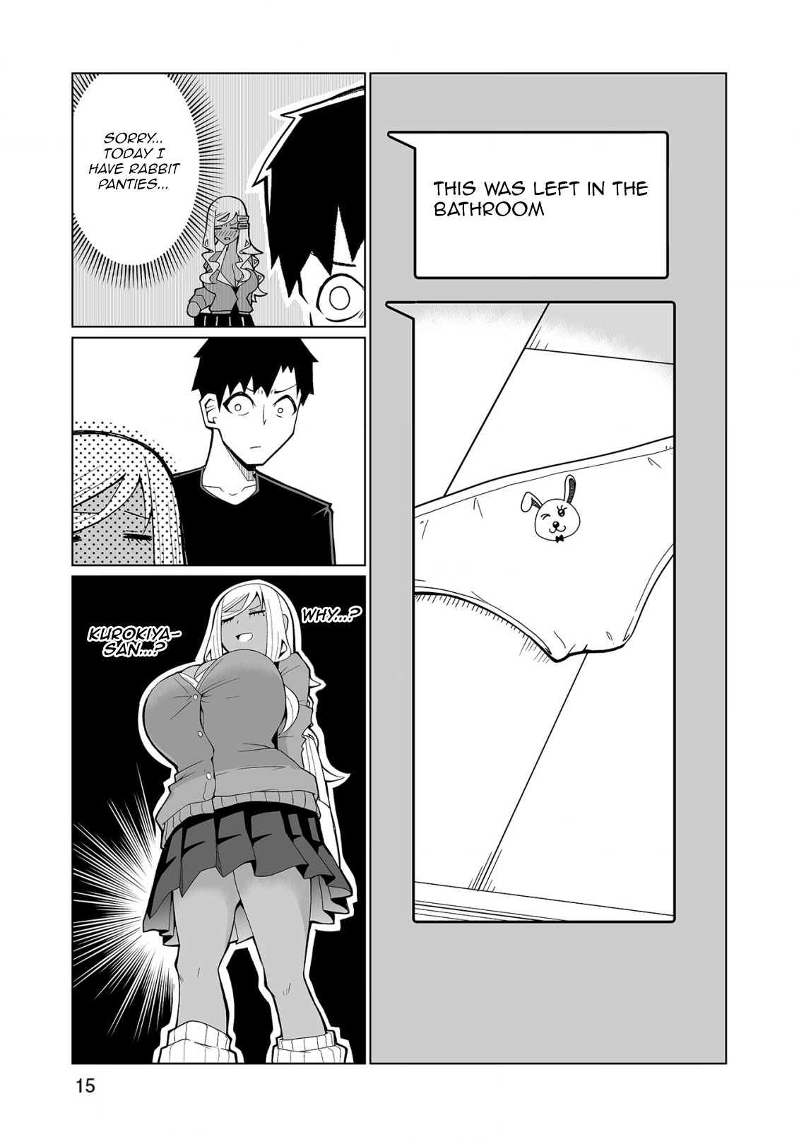 Tedama ni Toritai Kurokiya-san Chapter 32 page 15 - Chapter 32: I want to stay over
