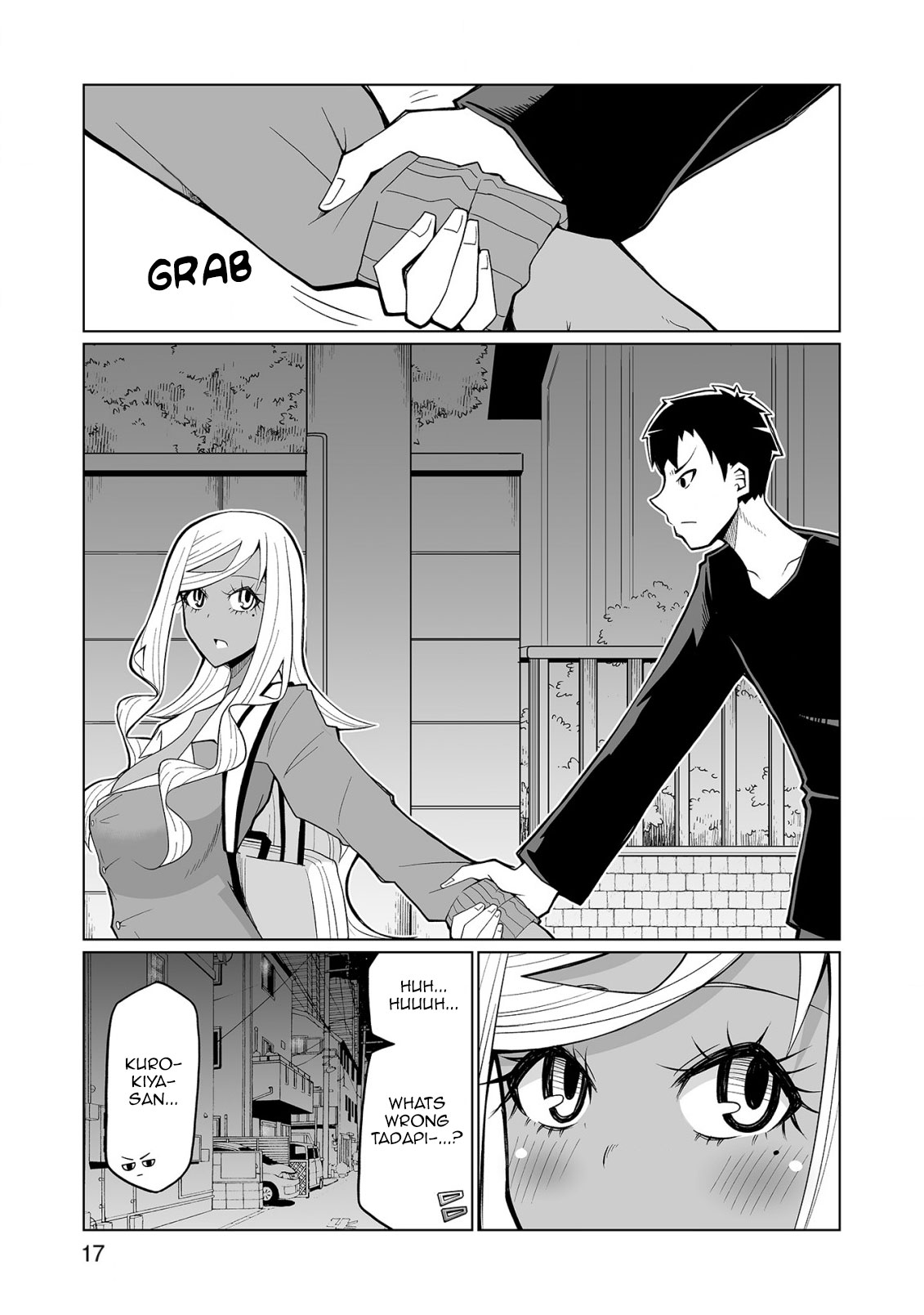 Tedama ni Toritai Kurokiya-san Chapter 32 page 17 - Chapter 32: I want to stay over