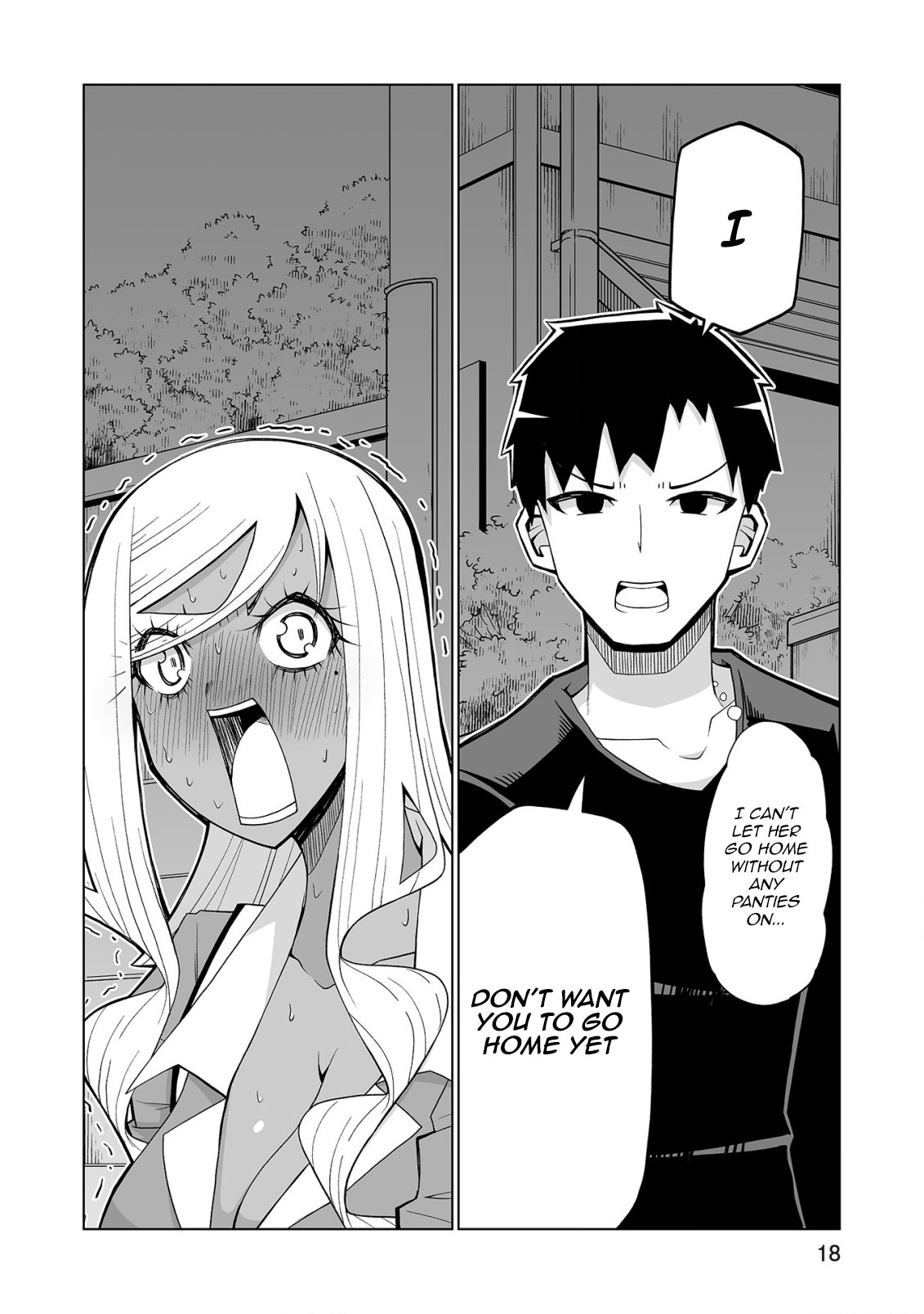 Tedama ni Toritai Kurokiya-san Chapter 32 page 18 - Chapter 32: I want to stay over
