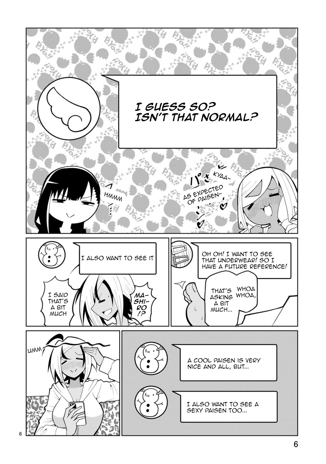 Tedama ni Toritai Kurokiya-san Chapter 33 page 6 - Chapter 33: I want you to look at me
