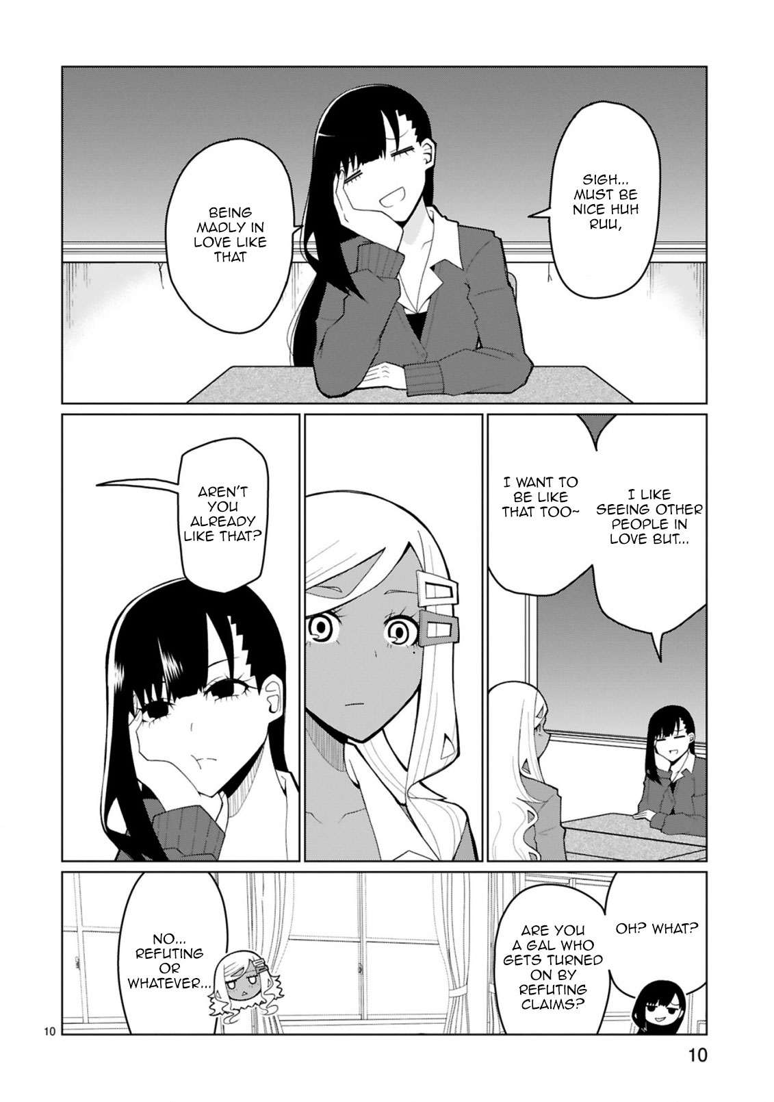 Tedama ni Toritai Kurokiya-san Chapter 34 page 11 - Chapter 34: I want to say it