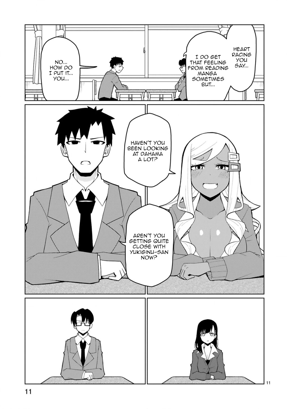 Tedama ni Toritai Kurokiya-san Chapter 34 page 12 - Chapter 34: I want to say it