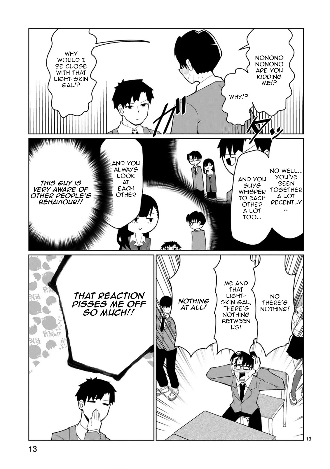 Tedama ni Toritai Kurokiya-san Chapter 34 page 14 - Chapter 34: I want to say it
