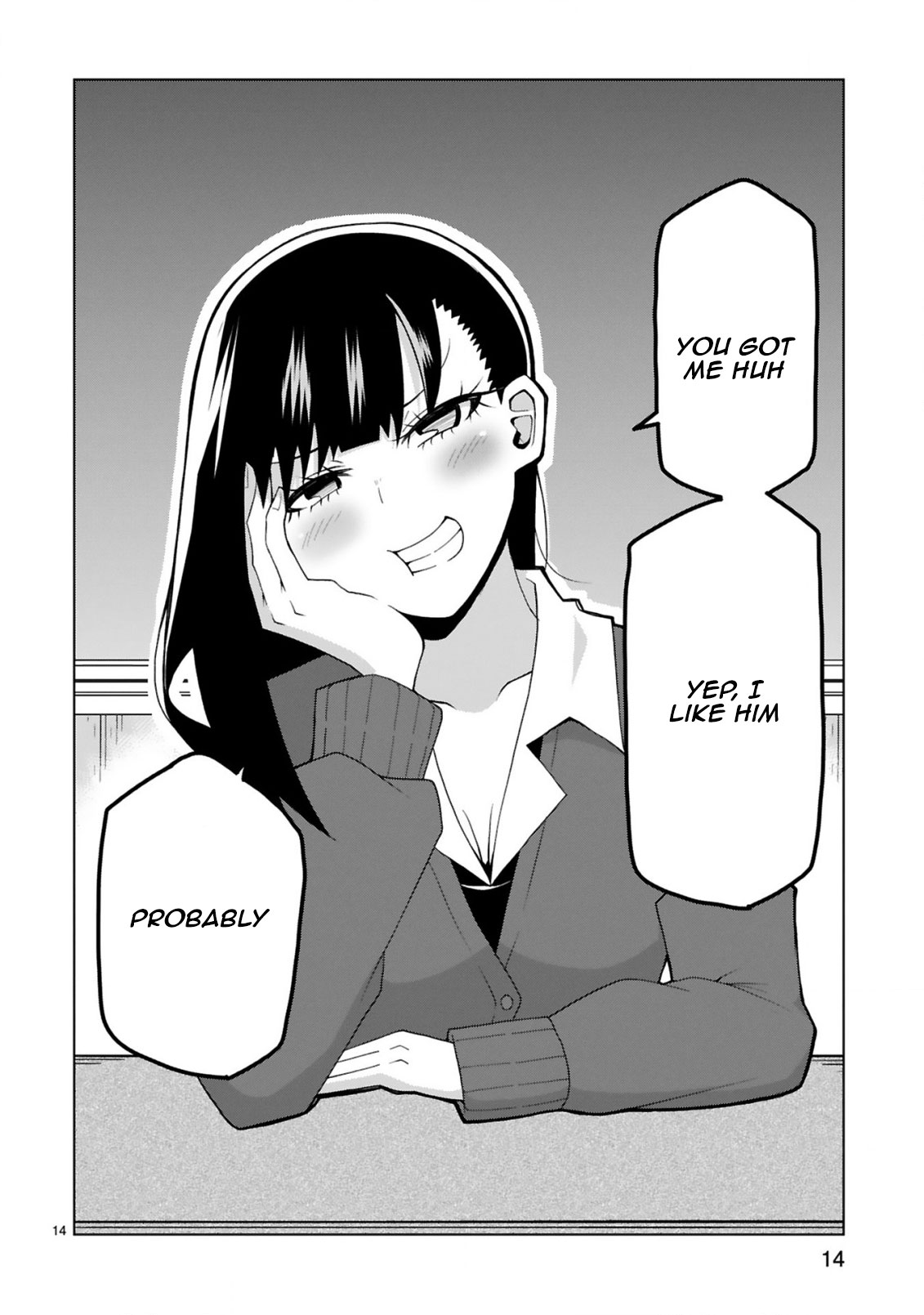 Tedama ni Toritai Kurokiya-san Chapter 34 page 15 - Chapter 34: I want to say it