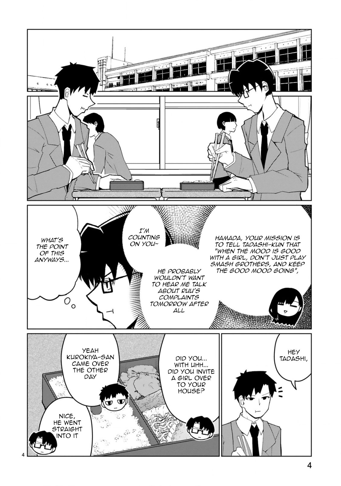 Tedama ni Toritai Kurokiya-san Chapter 34 page 5 - Chapter 34: I want to say it