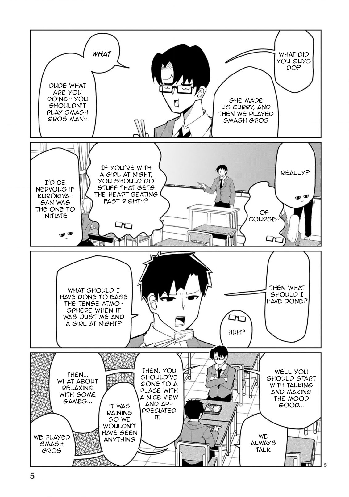 Tedama ni Toritai Kurokiya-san Chapter 34 page 6 - Chapter 34: I want to say it