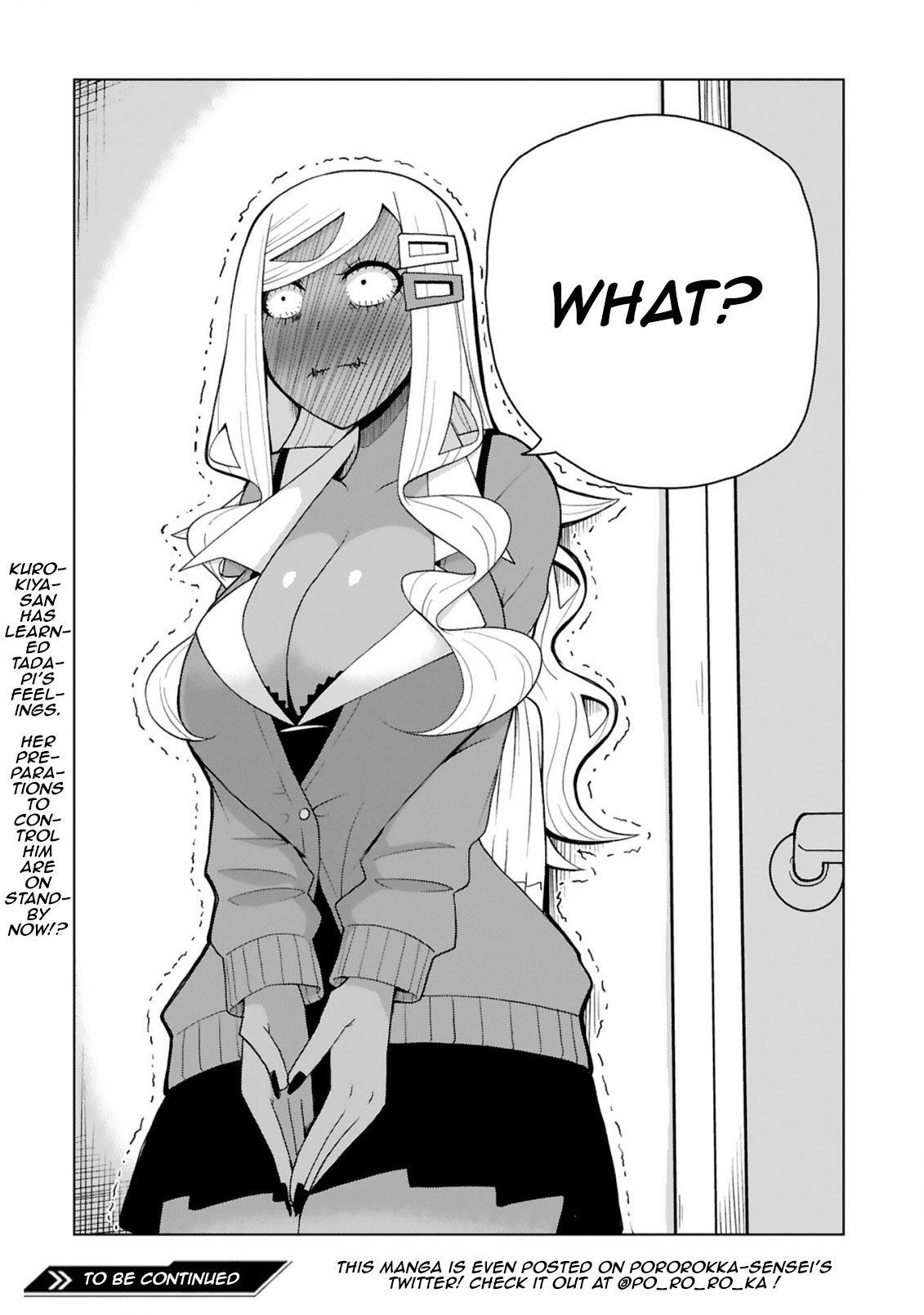 Tedama ni Toritai Kurokiya-san Chapter 35 page 18 - Chapter 35: I want to visit you when you're sick