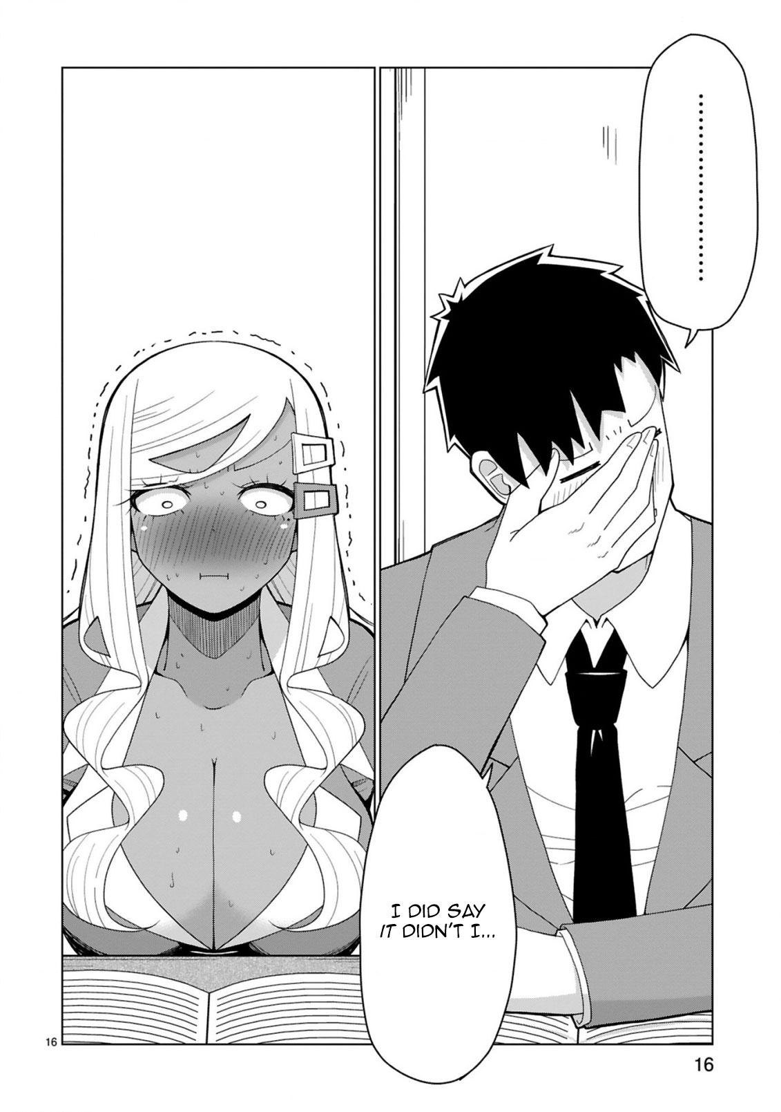 Tedama ni Toritai Kurokiya-san Chapter 36 page 16 - Chapter 36: I want to make him say it again