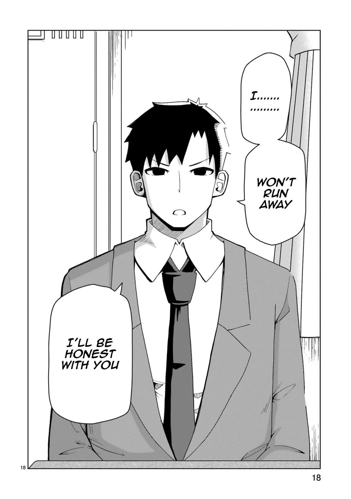 Tedama ni Toritai Kurokiya-san Chapter 36 page 18 - Chapter 36: I want to make him say it again