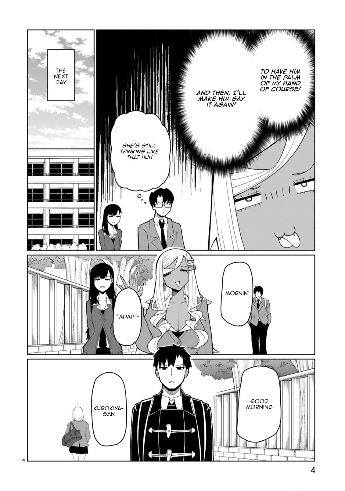 Tedama ni Toritai Kurokiya-san Chapter 36 page 4 - Chapter 36: I want to make him say it again