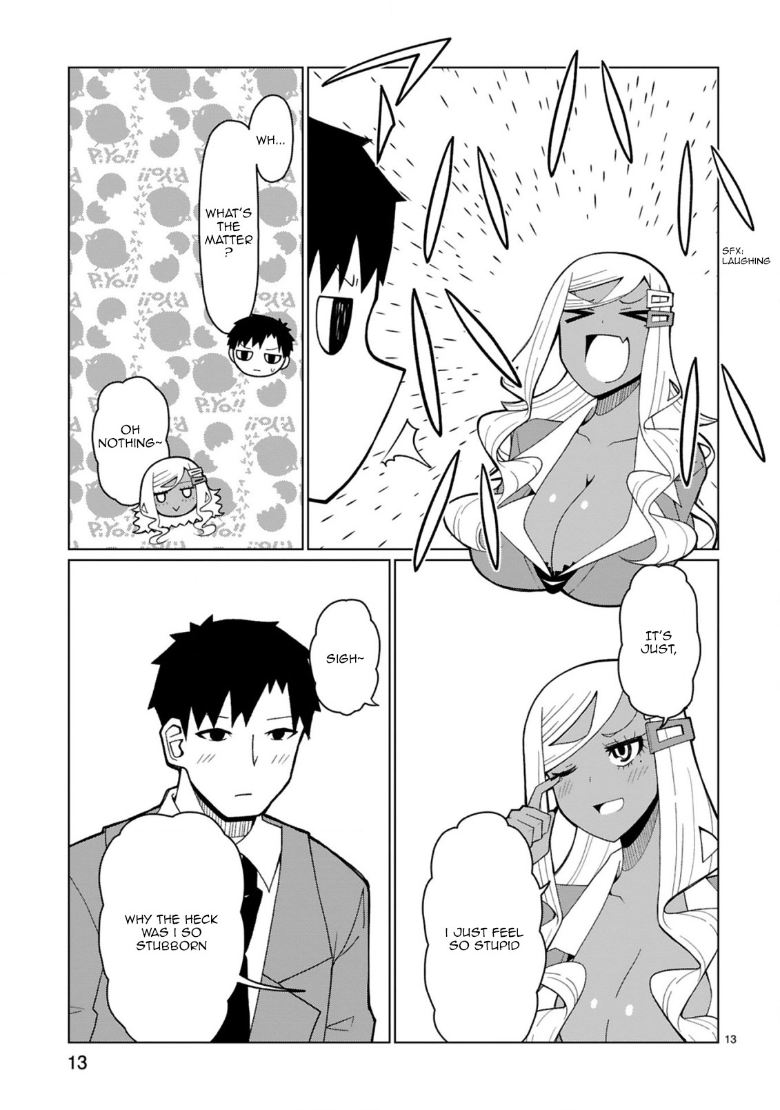 Tedama ni Toritai Kurokiya-san Chapter 37 page 14 - Chapter 37: I led them around