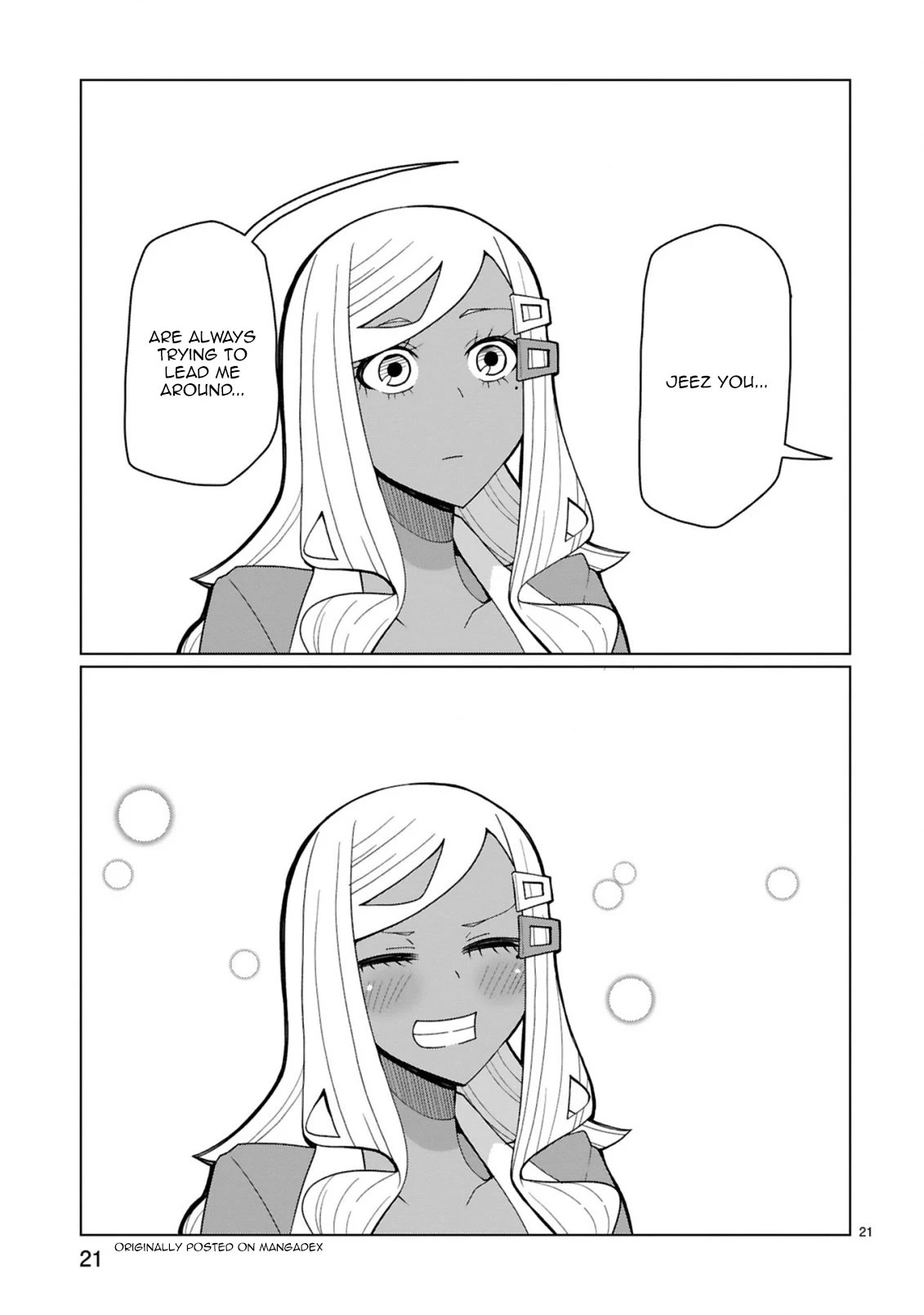 Tedama ni Toritai Kurokiya-san Chapter 37 page 22 - Chapter 37: I led them around