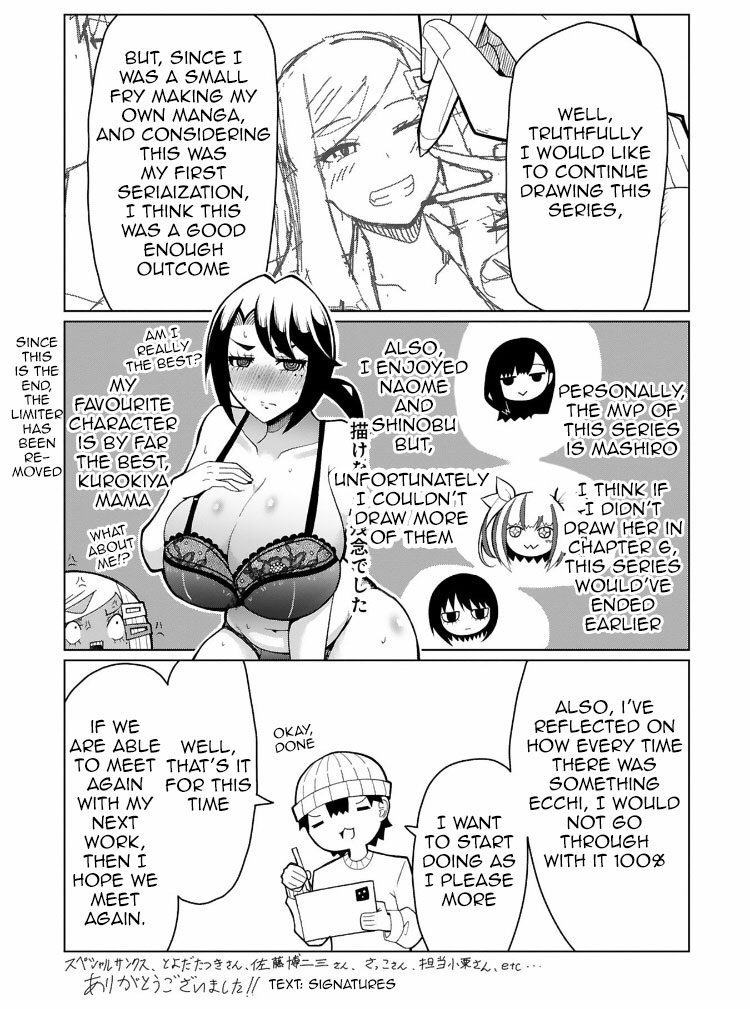 Tedama ni Toritai Kurokiya-san Chapter 38.5 page 8 - Chapter 38.5: Volume 5 extras