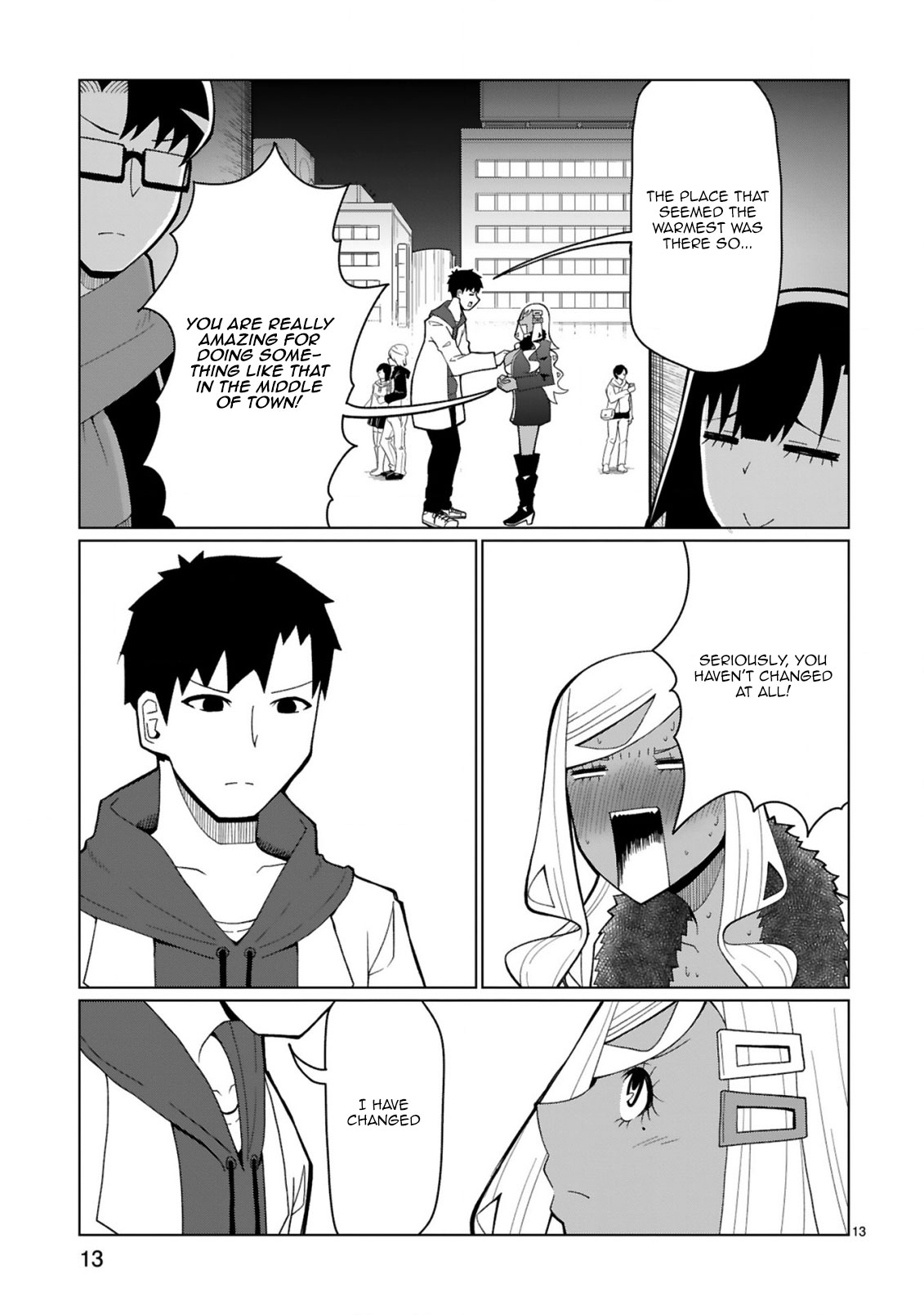 Tedama ni Toritai Kurokiya-san Chapter 38 page 13 - Chapter 38: Guess I can't lead them around after all [END]