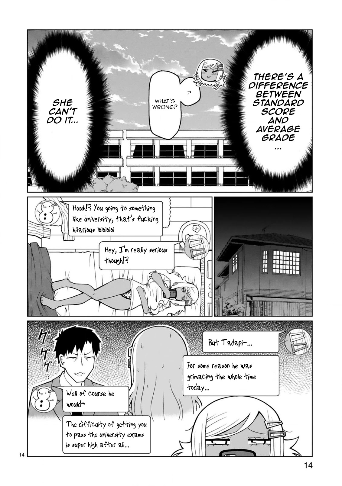 Tedama ni Toritai Kurokiya-san Chapter 4 page 14 - Chapter 4: I want to decide on my future plans
