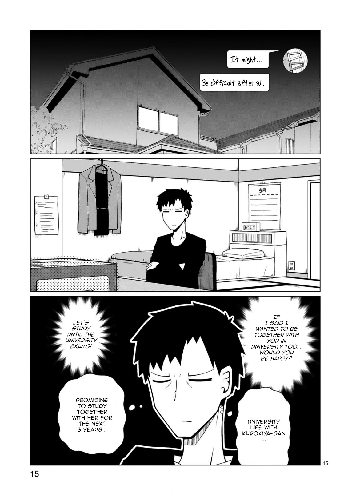 Tedama ni Toritai Kurokiya-san Chapter 4 page 15 - Chapter 4: I want to decide on my future plans